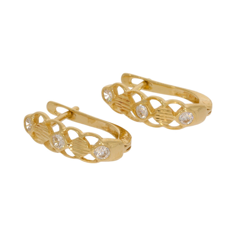 Cercei, Aur Galben, 14 k, 2.57 gr, Cod Produs: 619953 - Tezaurshop.ro