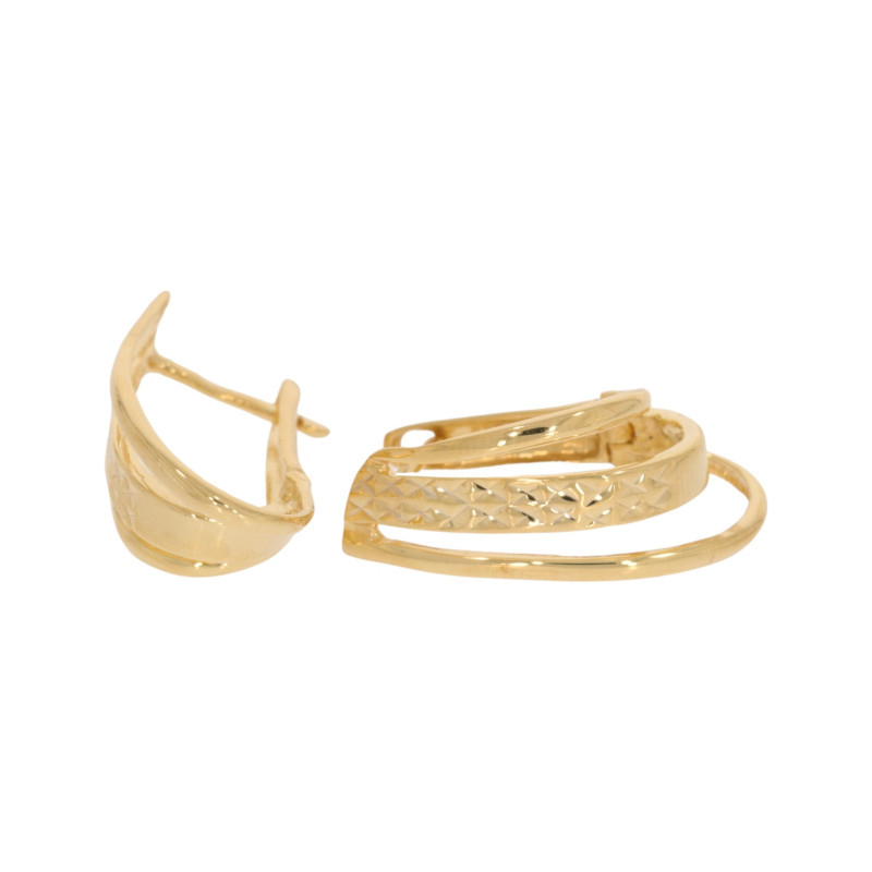 Cercei, Aur Galben, 14 k, 4.26 gr, Cod Produs: 620068 - Tezaurshop.ro