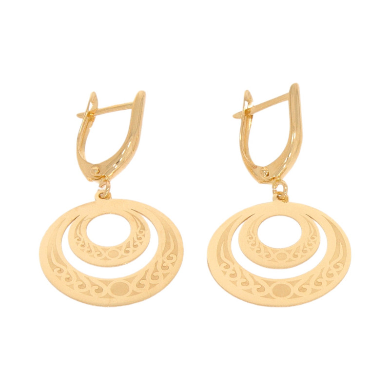 Cercei, Aur Galben, 14 k, 3.35 gr, Cod Produs: 620165 - Tezaurshop.ro
