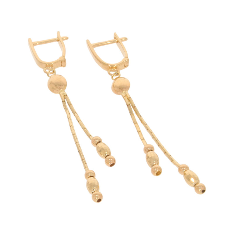 Cercei, Aur Galben, 14 k, 3.33 gr, Cod Produs: 620300 - Tezaurshop.ro