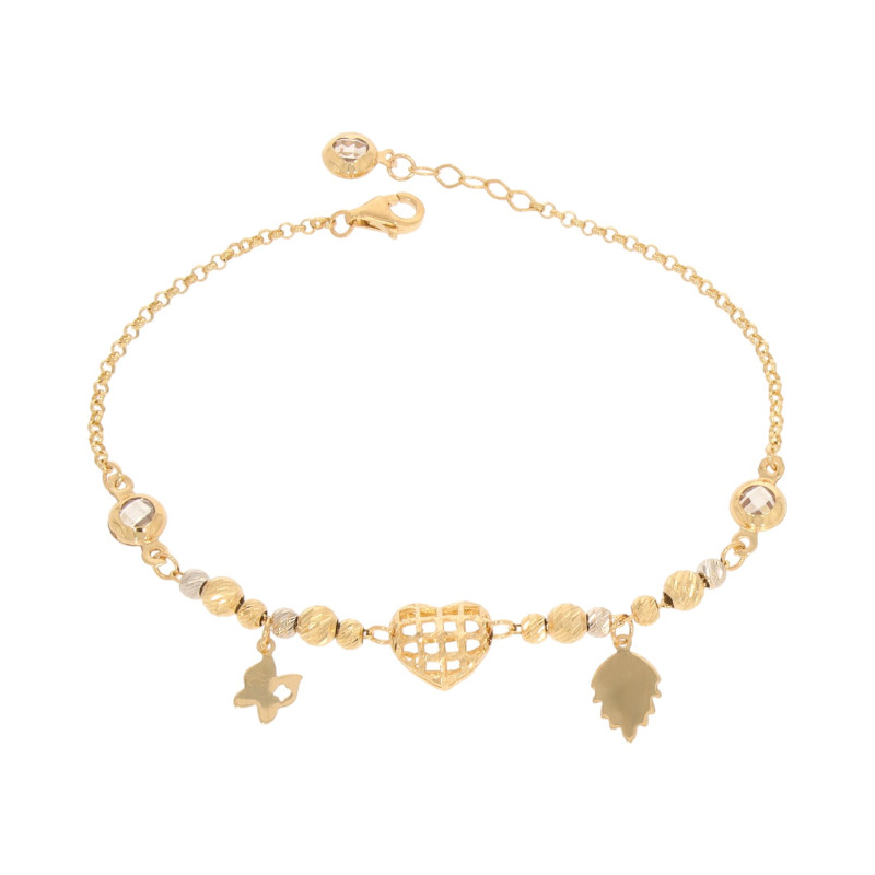 Bratara, Aur Mix, 14 k, 3.79 gr, Cod Produs: 620457 - Tezaurshop.ro