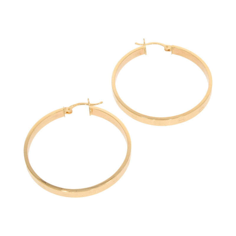 Cercei, Aur Galben, 14 k, 4.26 gr, Cod Produs: 620710 - Tezaurshop.ro