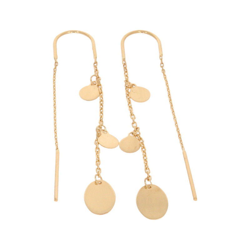 Cercei, Aur Galben, 14 k, 2.13 gr, Cod Produs: 621221 - Tezaurshop.ro
