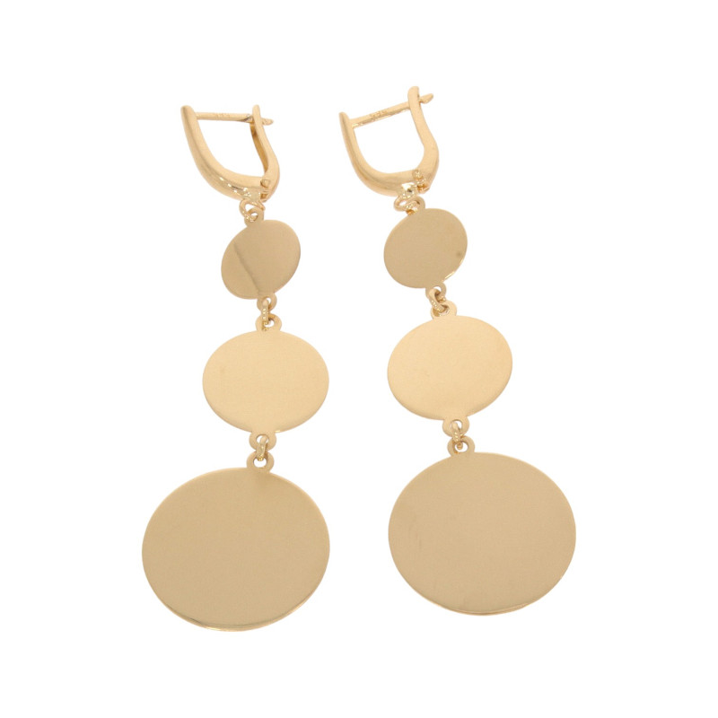 Cercei, Aur Galben, 14 k, 6.58 gr, Cod Produs: 621232 - Tezaurshop.ro
