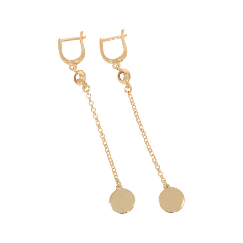 Cercei, Aur Galben, 14 k, 3.79 gr, Cod Produs: 621785 - Tezaurshop.ro