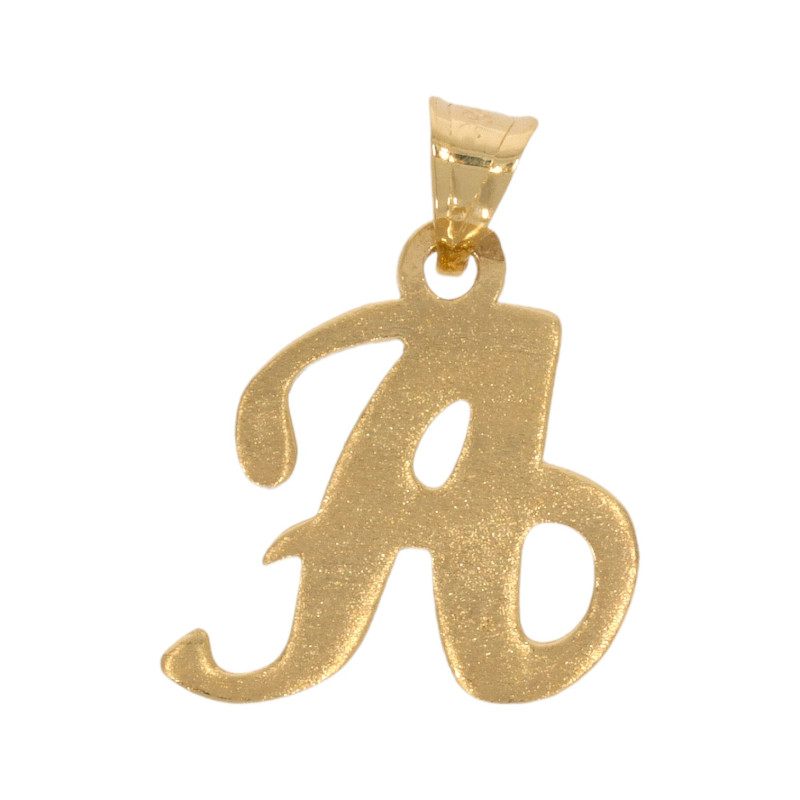 Pandant Initiala, Aur Galben, 14 k, 1 gr, Cod Produs: 624202 - Tezaurshop.ro
