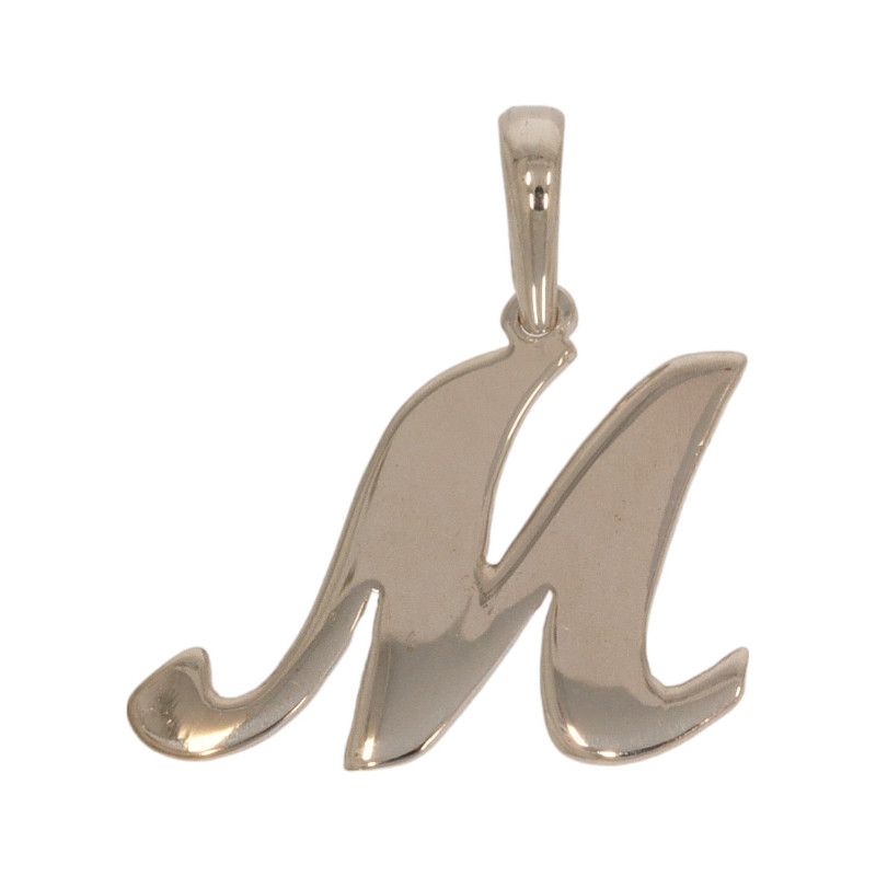 Pandant Initiala, Aur Alb, 14 k, 0.91 gr, Cod Produs: 624328 - Tezaurshop.ro