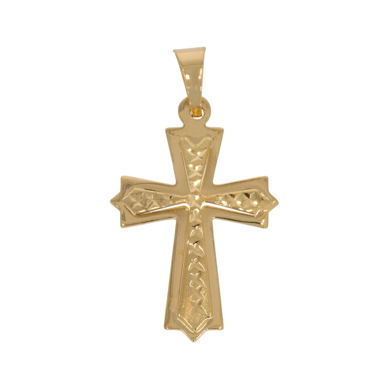 Cruce, Aur Galben, 14 k, 1.14 gr, Cod Produs: 624468 - Tezaurshop.ro