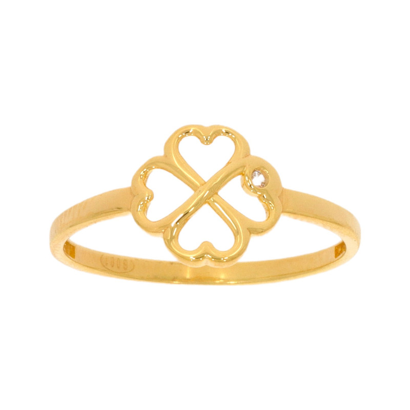 Inel Dama, Aur Galben, 14 k, 1.15 gr, Cod Produs: 624735