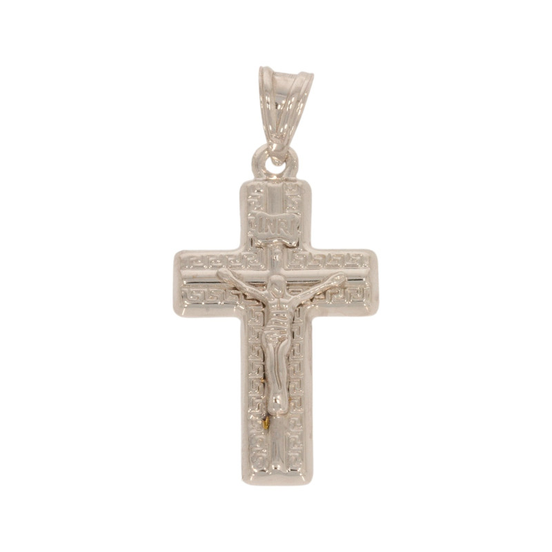 Cruce, Aur Alb, 14 k, 1.29 gr, Cod Produs: 626435 - Tezaurshop.ro