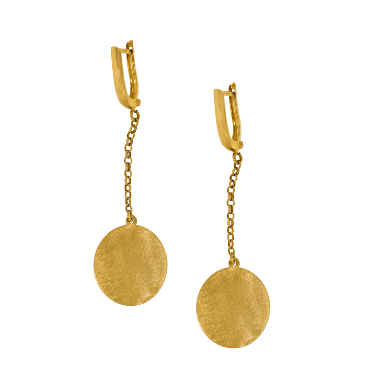 Cercei, Aur Galben, 14 k, 4.05 gr, Cod Produs: 626474 - Tezaurshop.ro