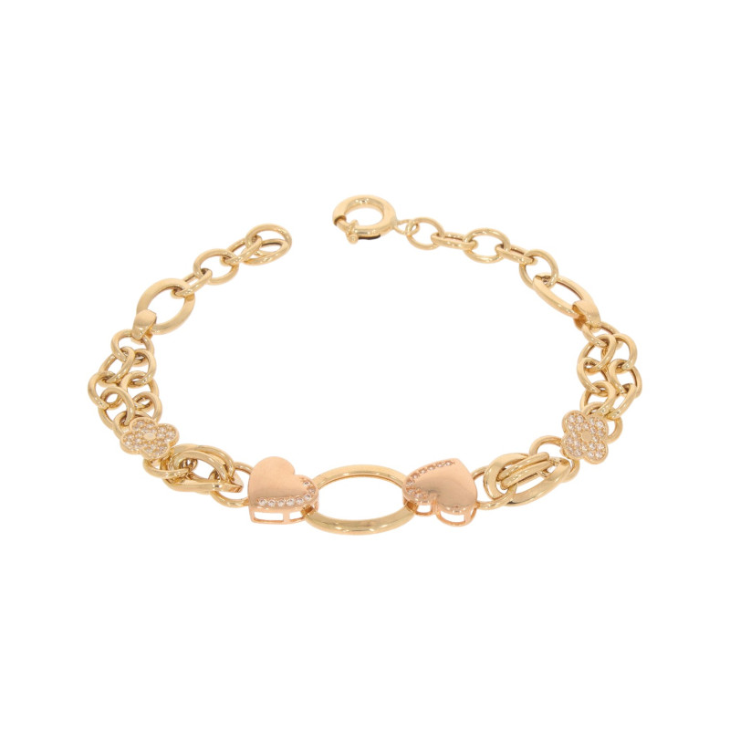 Bratara, Aur Mix, 14 k, 8.49 gr, Cod Produs: 627163 - Tezaurshop.ro