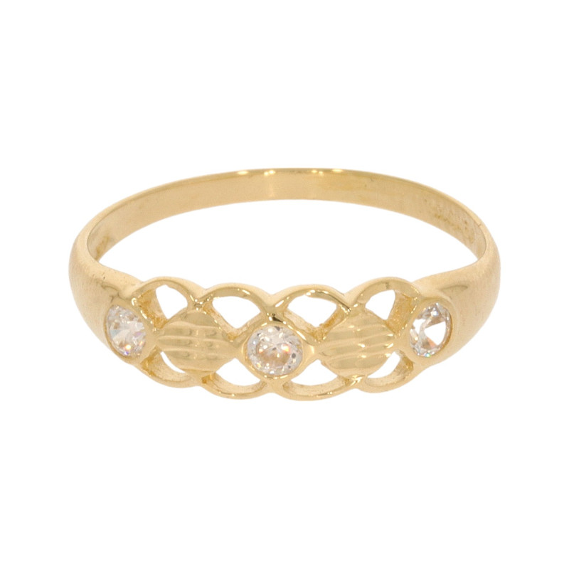 Inel Dama, Aur Galben, 14 k, 1.39 gr, Cod Produs: 627188 - Tezaurshop.ro