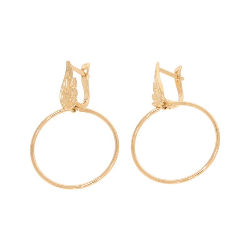 Cercei, Aur Galben, 14 k, 2.81 gr, Cod Produs: 627256 - Tezaurshop.ro