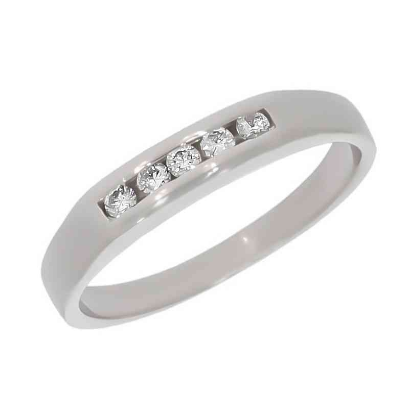 Inel Dama, Aur Mix, 18 k, 2.21 gr, cu Diamante, Cod Produs: 627472