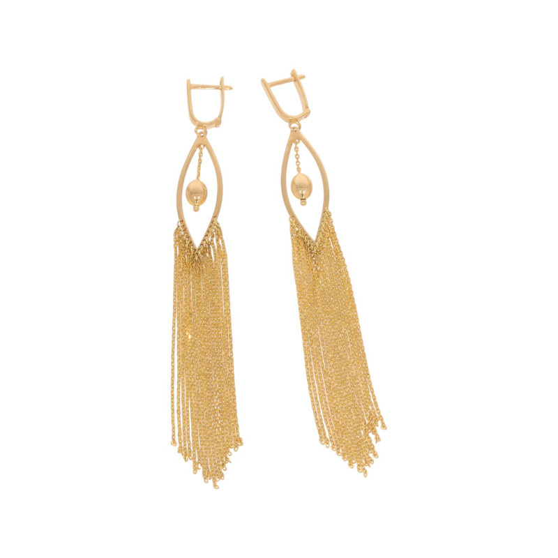 Cercei, Aur Galben, 14 k, 7.97 gr, Cod Produs: 627526 - Tezaurshop.ro