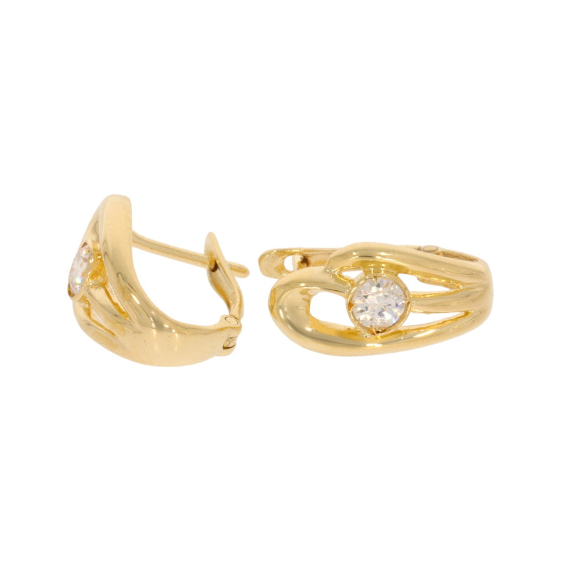 Cercei, Aur Galben, 14 k, 3.96 gr, Cod Produs: 627670 - Tezaurshop.ro