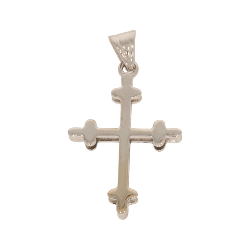 Cruce, Aur Alb, 14 k, 1.34 gr, Cod Produs: 629279 - Tezaurshop.ro
