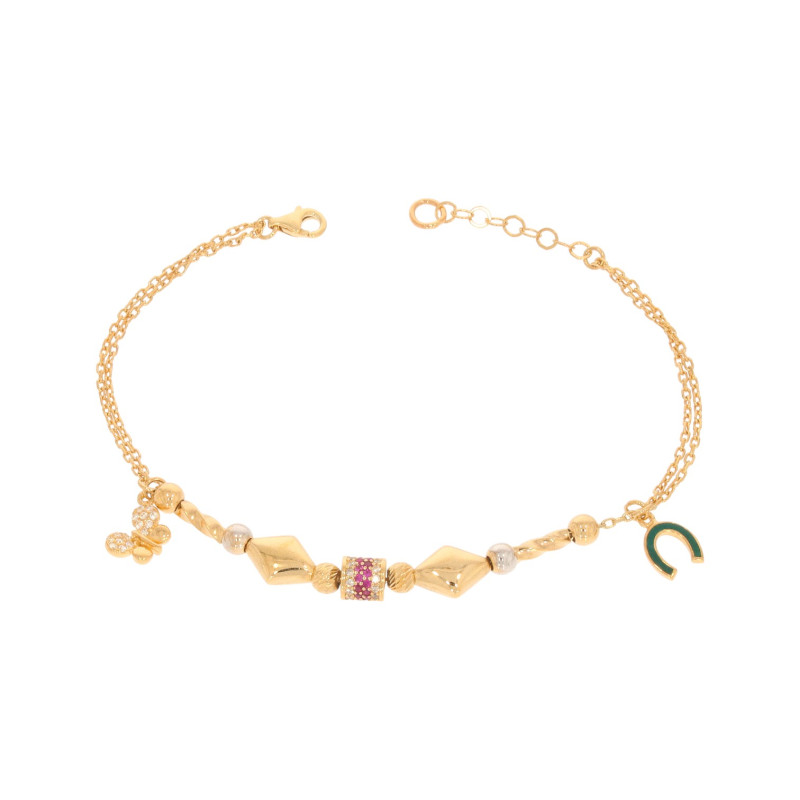 Bratara, Aur Mix, 14 k, 5.35 gr, Cod Produs: 629751 - Tezaurshop.ro
