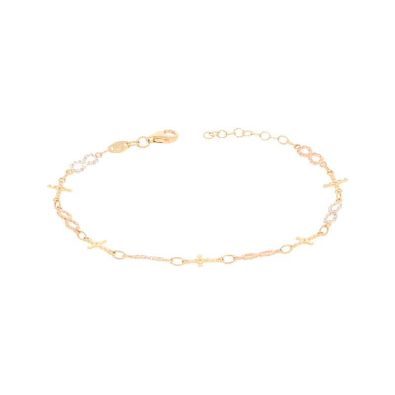 Bratara, Aur Mix, 14 k, 2.14 gr, Cod Produs: 629850 - Tezaurshop.ro