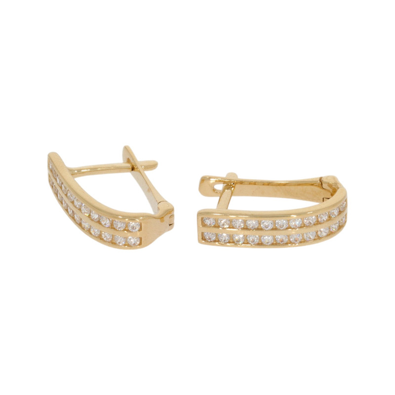 Cercei, Aur Galben, 14 k, 2.1 gr, Cod Produs: 630204 - Tezaurshop.ro