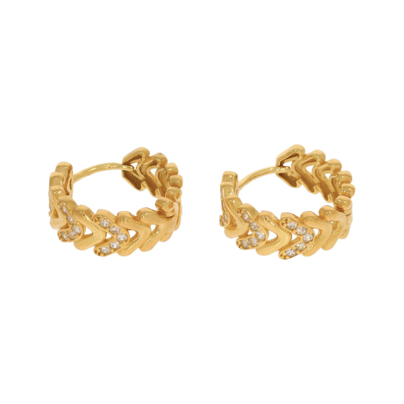 Cercei, Aur Galben, 14 k, 3.97 gr, Cod Produs: 630253 - Tezaurshop.ro