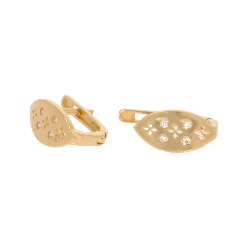Cercei, Aur Galben, 14 k, 1.55 gr, Cod Produs: 630754 - Tezaurshop.ro