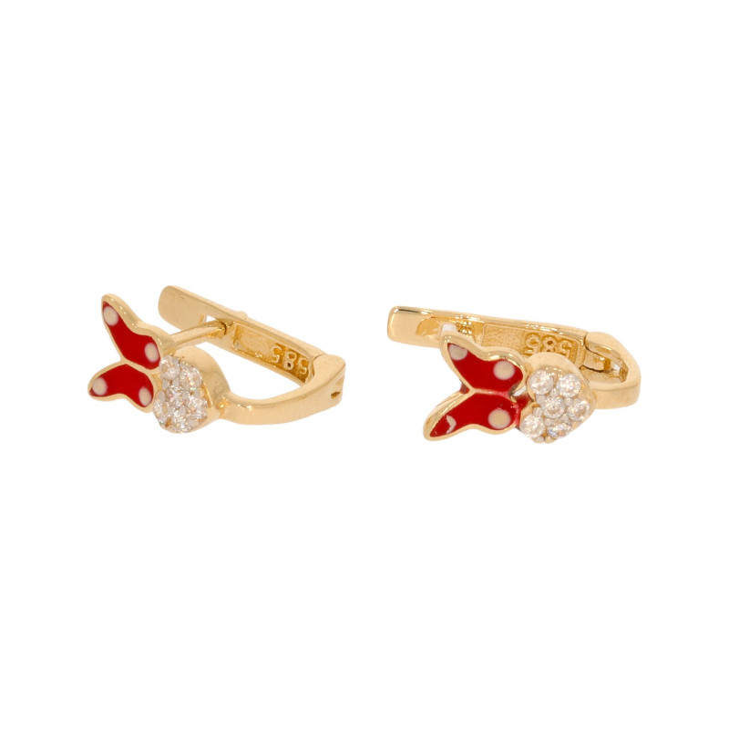 Cercei, Aur Galben, 14 k, 1.29 gr, Cod Produs: 630922 - Tezaurshop.ro