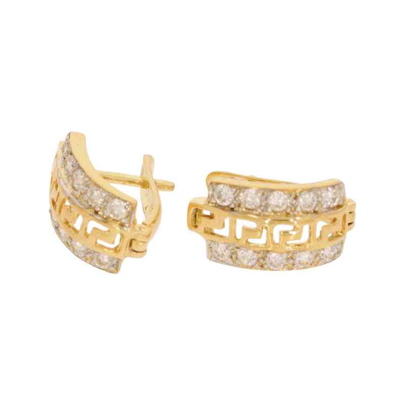 Cercei, Aur Galben, 14 k, 3.85 gr, Cod Produs: 631117 - Tezaurshop.ro