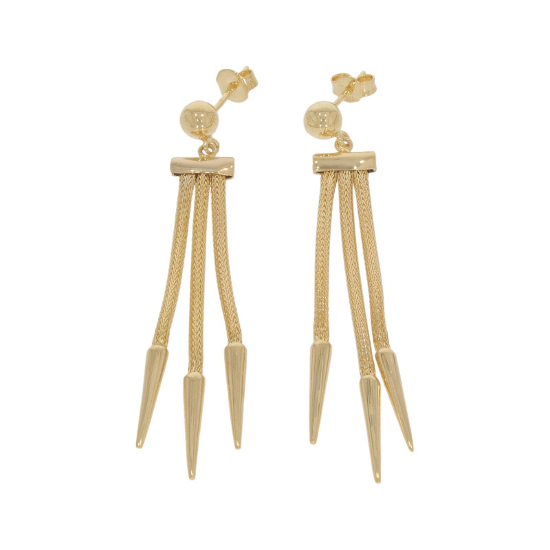 Cercei, Aur Galben, 14 k, 5.6 gr, Cod Produs: 631296 - Tezaurshop.ro