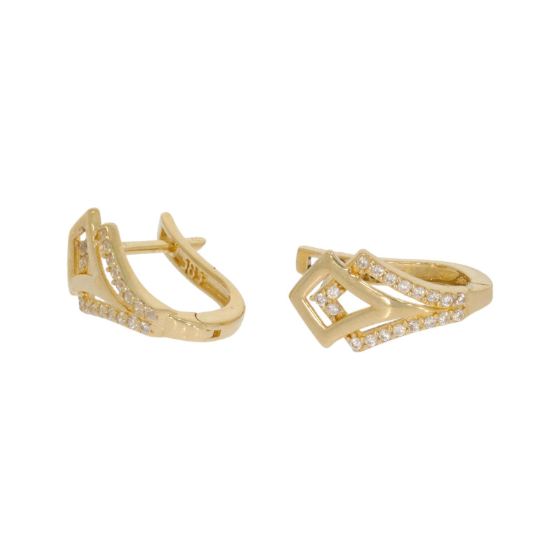 Cercei, Aur Galben, 14 k, 2.37 gr, Cod Produs: 631303 - Tezaurshop.ro