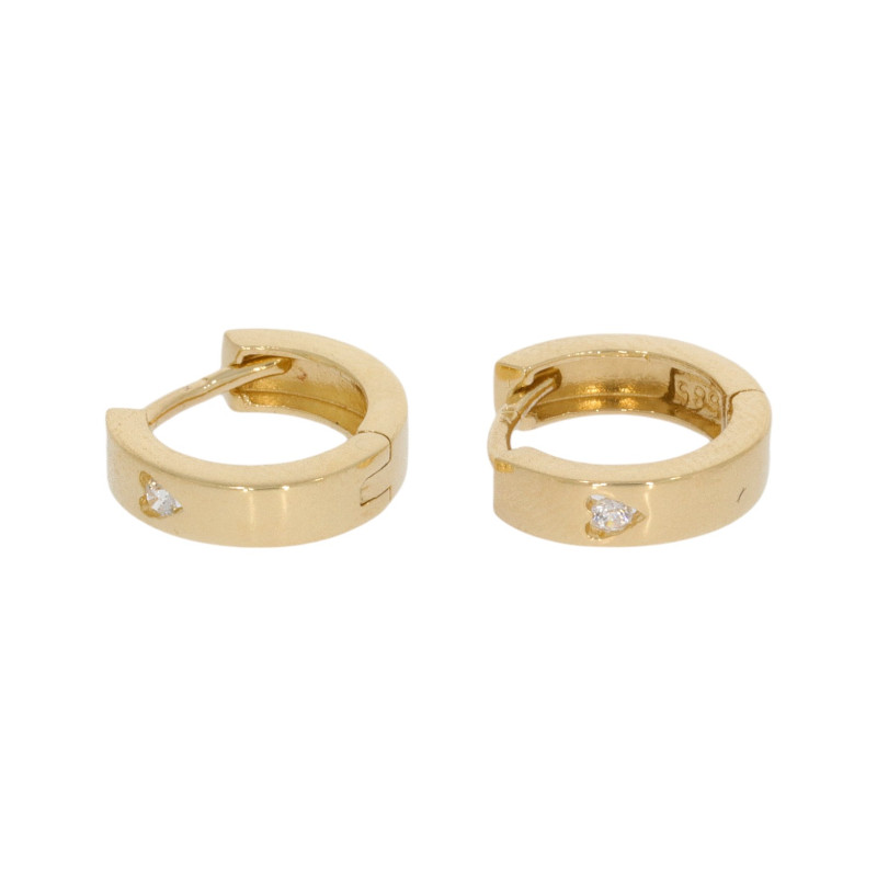 Cercei, Aur Galben, 14 k, 2.36 gr, Cod Produs: 631353 - Tezaurshop.ro