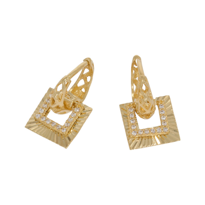 Cercei, Aur Galben, 14 k, 2.83 gr, Cod Produs: 631661 - Tezaurshop.ro