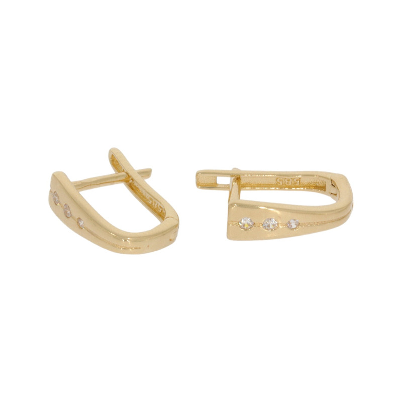 Cercei, Aur Galben, 14 k, 1.44 gr, Cod Produs: 639360 - Tezaurshop.ro