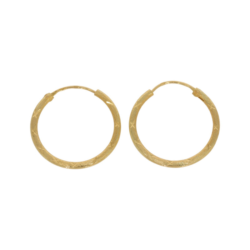 Cercei, Aur Galben, 18 k, 1.77 gr, Cod Produs: 639705 - Tezaurshop.ro