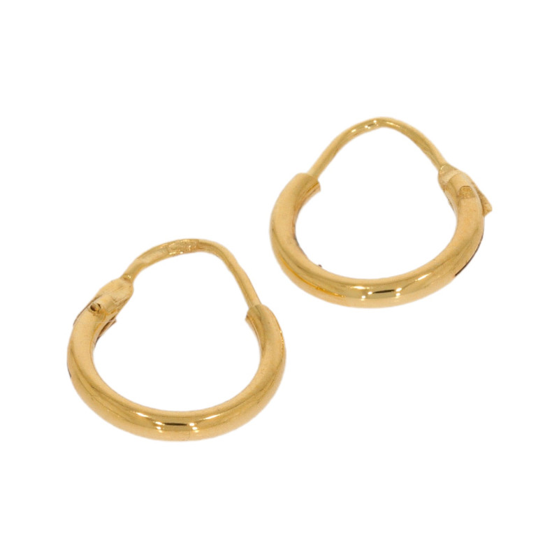 Cercei, Aur Galben, 18 k, 1.09 gr, Cod Produs: 643837 - Tezaurshop.ro