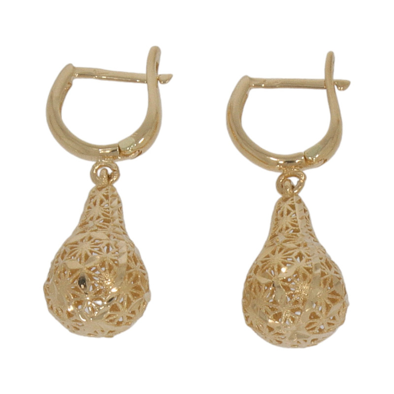 Cercei, Aur Galben, 14 k, 3.3 gr, Cod Produs: 644802 - Tezaurshop.ro