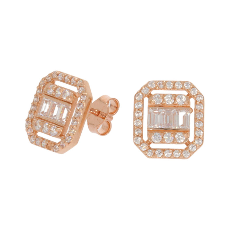 Cercei, Aur Roz, 14 k, 2.55 gr, Cod Produs: 645036 - Tezaurshop.ro