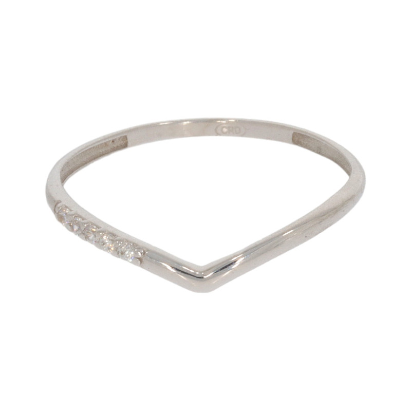 Inel Dama, Aur Alb, 14 k, 0.6 gr, Cod Produs: 645226 - Tezaurshop.ro