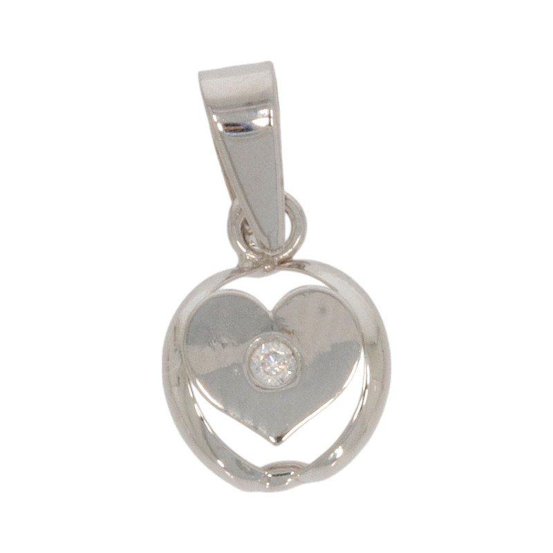 Pandantiv, Aur Alb, 14 k, 0.28 gr, Cod Produs: 645391 - Tezaurshop.ro