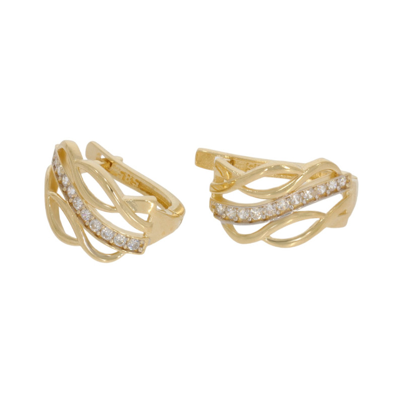 Cercei, Aur Galben, 14 k, 3.61 gr, Cod Produs: 645460 - Tezaurshop.ro