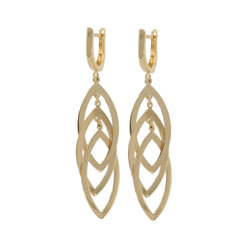 Cercei, Aur Galben, 14 k, 4.66 gr, Cod Produs: 646065 - Tezaurshop.ro