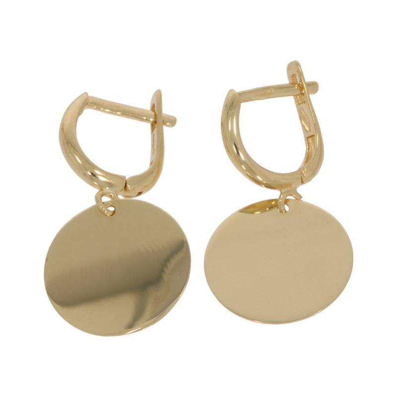 Cercei, Aur Galben, 14 k, 3.16 gr, Cod Produs: 646075 - Tezaurshop.ro