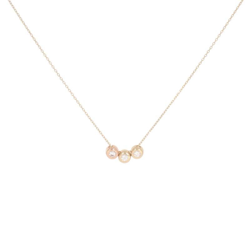 Colier, Aur Mix, 14 k, 2.04 gr, Cod Produs: 646202 - Tezaurshop.ro