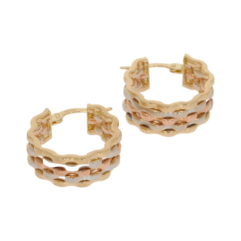 Cercei, Aur Mix, 14 k, 5.22 gr, Cod Produs: 646731 - Tezaurshop.ro