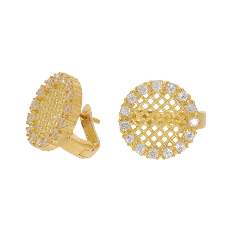 Cercei, Aur Galben, 14 k, 6.31 gr, Cod Produs: 646781 - Tezaurshop.ro