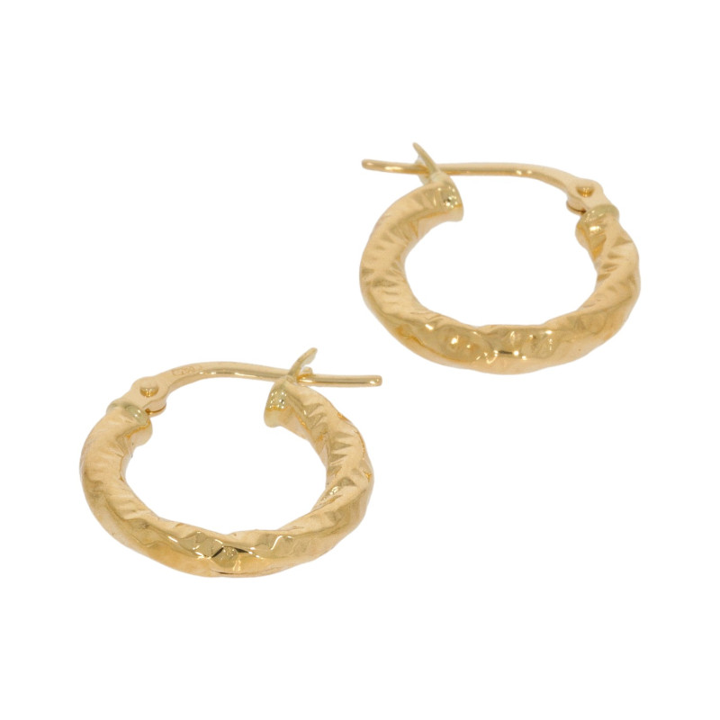 Cercei, Aur Galben, 18 k, 1.08 gr, Cod Produs: 646909 - Tezaurshop.ro