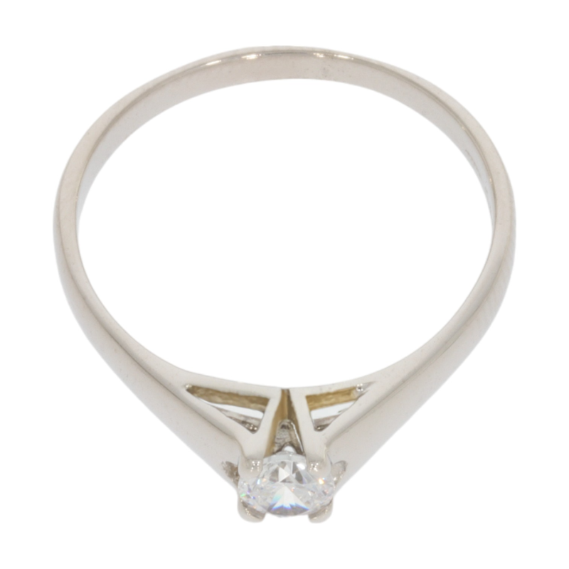 Inel De Logodna, Aur Alb, 14 k, 2.48 gr, Cod Produs: 648478