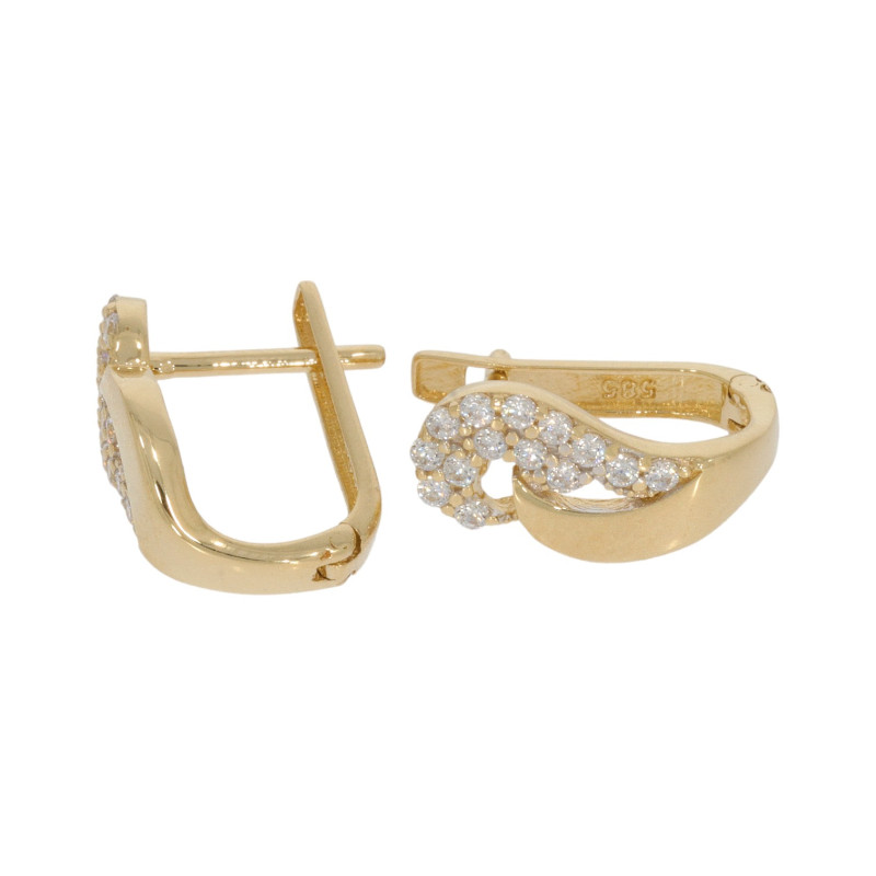 Cercei, Aur Galben, 14 k, 2.68 gr, Cod Produs: 648759 - Tezaurshop.ro