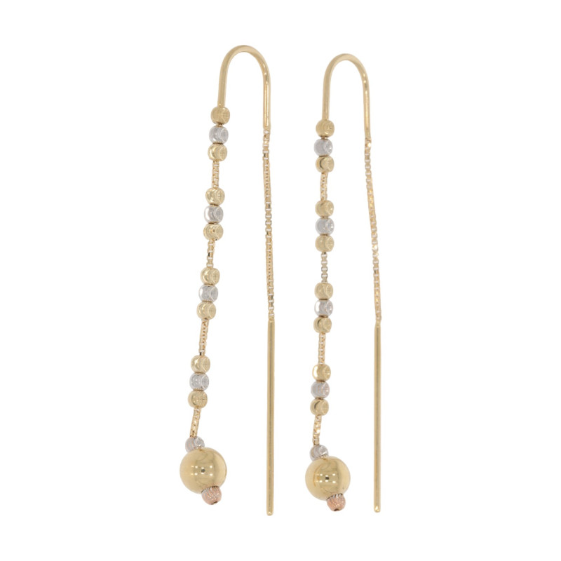 Cercei, Aur Mix, 14 k, 3.15 gr, Cod Produs: 649189 - 2